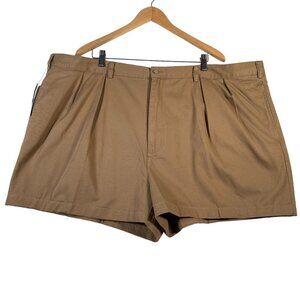 Polo Ralph Lauren Shorts Mens 50B‎ Big Khaki Tyler Chino Classic Pleated 3" NWT